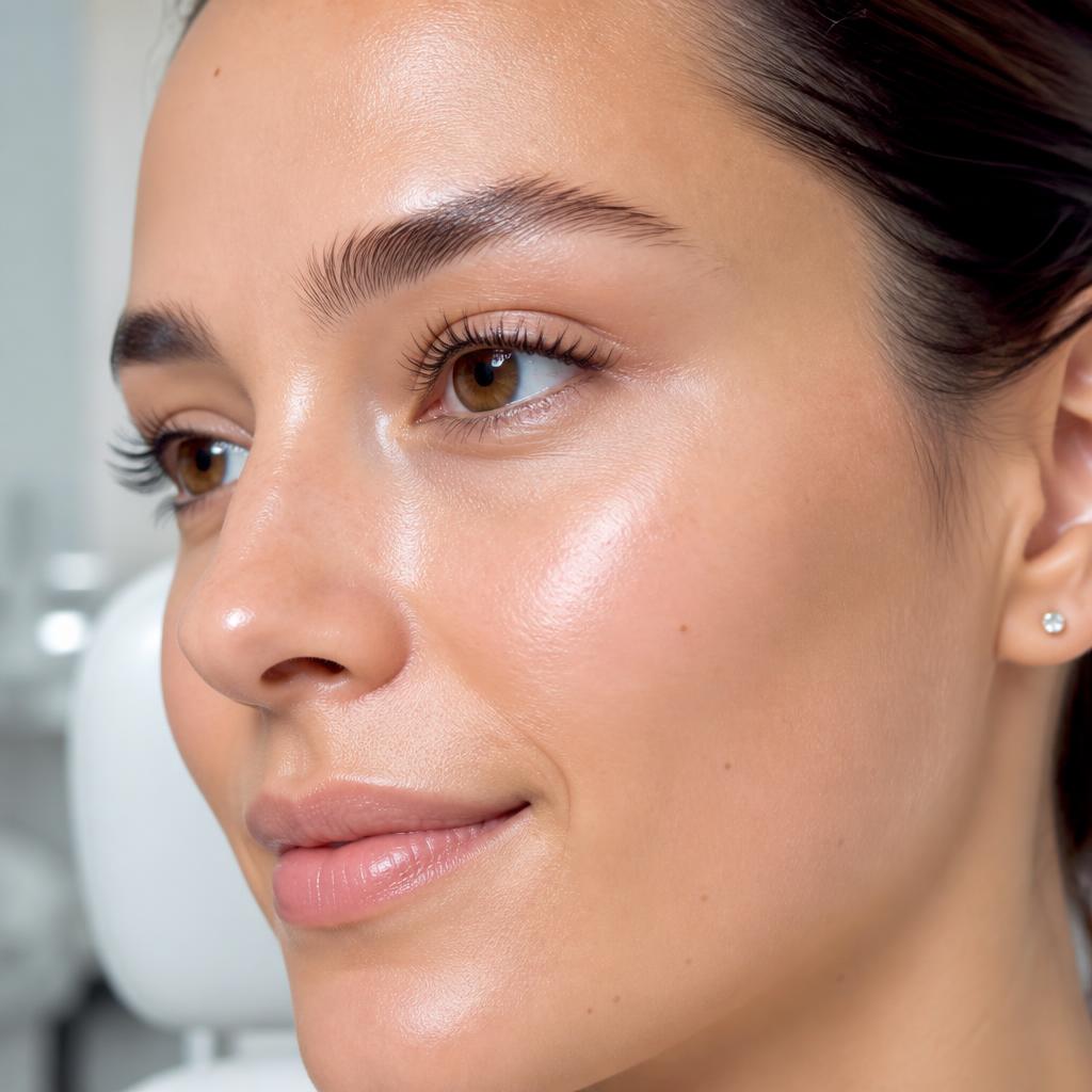 Skinbooster-behandling med multinålspenna